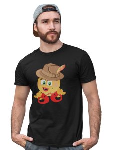See The Handcuff Emoji Printed T-shirt - Clothes for Emoji Lovers - Suitable for Fun Events - Foremost Gifting Material for Your Friends and Close Ones