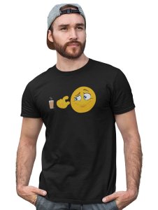 A Cup of Tea for Me Printed T-shirt - Clothes for Emoji Lovers - Suitable for Fun Events - Foremost Gifting Material for Your Friends and Close Ones