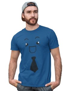 Open Mouth with a Tie Emoji T-shirt - Clothes for Emoji Lovers - Suitable for Fun Events - Foremost Gifting Material for Your Friends and Close Ones