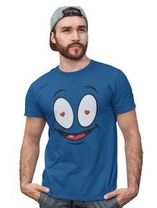 Flashing Heart in Eyes T-shirt - Clothes for Emoji Lovers - Suitable for Fun Events - Foremost Gifting Material for Your Friends and Close Ones