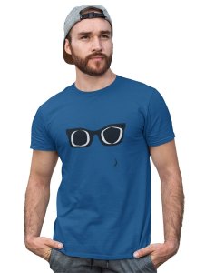 Black and White glasses Emoji Printed T-shirt - Clothes for Emoji Lovers - Suitable for Fun Events - Foremost Gifting Material for Your Friends and Close Ones