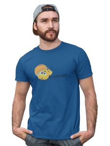 Engineer Confused Emoji T-shirt (Blue) - Clothes for Emoji Lovers - Suitable for Fun Events - Foremost Gifting Material for Your Friends and Close Ones