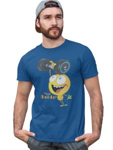 Gym Freck Emoji T-shirt (Blue) - Clothes for Emoji Lovers - Suitable for Fun Events - Foremost Gifting Material for Your Friends and Close Ones