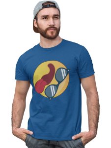Tongue Twister Emoji T-shirt (Blue) - Clothes for Emoji Lovers - Suitable for Fun Events - Foremost Gifting Material for Your Friends and Close Ones