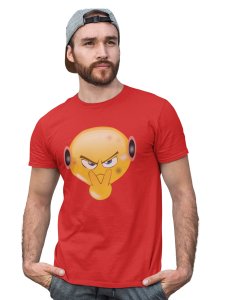 I Am Watching You Emoji T-shirt (Red) - Clothes for Emoji Lovers - Foremost Gifting Material for Your Friends and Close Ones