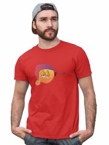 Night Cap Emoji T-shirt (Red) - Clothes for Emoji Lovers - Foremost Gifting Material for Your Friends and Close Ones