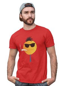 I Am The Boss Emoji T-shirt (Red) - Clothes for Emoji Lovers - Foremost Gifting Material for Your Friends and Close Ones