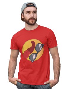 Tongue Twister Emoji T-shirt (Red) - Clothes for Emoji Lovers - Foremost Gifting Material for Your Friends and Close Ones