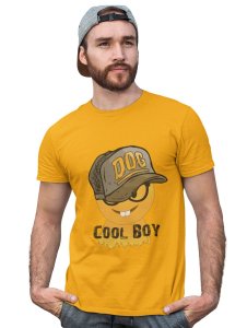 Cool Boy with Two Rabbit Teeth Emoji T-shirt (Yellow) - Clothes for Emoji Lovers - Suitable for Fun Events - Foremost Gifting Material for Your Friends and Close Ones