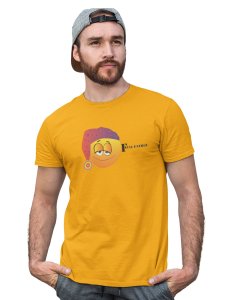 Night Cap Emoji T-shirt (Yellow) - Foremost Gifting Material for Your Friends and Close Ones