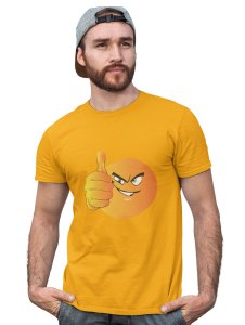 All The Best Emoji Printed T-shirt (Yellow) - Foremost Gifting Material for Your Friends and Close Ones
