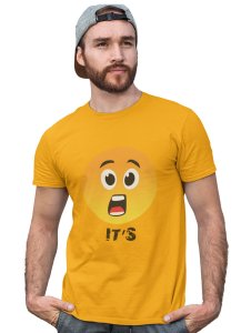 Strange Emoji Blended T-shirt (Yellow) - Foremost Gifting Material for Your Friends and Close Ones
