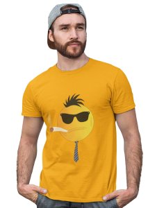 I Am The Boss Emoji T-shirt (Yellow) - Clothes for Emoji Lovers - Suitable for Fun Events - Foremost Gifting Material for Your Friends and Close Ones