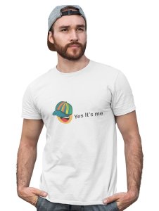 Yes, Its Me Emoji T-shirt (White) - Clothes for Emoji Lovers -Foremost Gifting Material for Your Friends and Close Ones