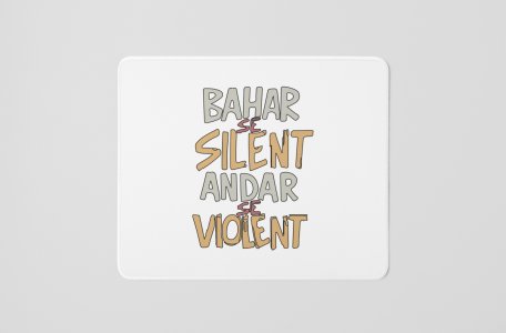 Bahar Se Silent- Printed Mousepads For Bollywood Lovers