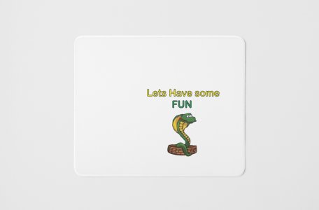 Lets Have Some Fun - Printed Mousepads For Bollywood Lovers