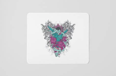 3 Roses With Branches - Printed Animated Mousepads