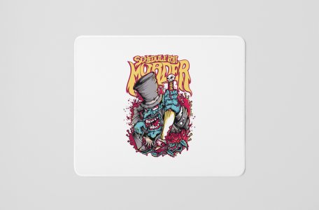 Demon Illustrartion Schedule For Murder- Printed Animated Mousepads