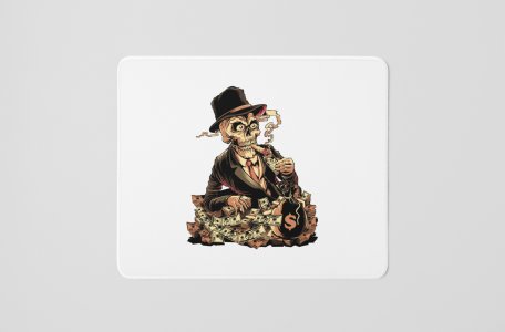Rich Skull - Printed Animated Mousepads