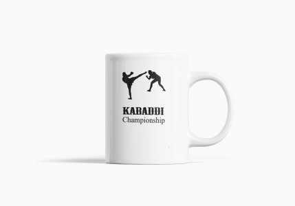 Kabaddi Championship (Kabaddi Player)- Printed Coffee Mugs For Sports Lovers