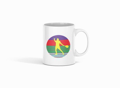 Badminton - Printed Coffee Mugs For Sports Lovers
