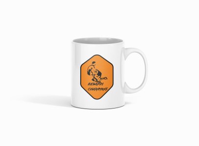 Kabaddi Champions - Printed Coffee Mugs For Sports Lovers