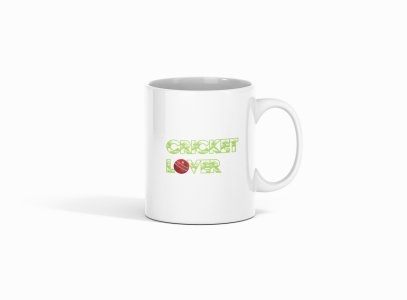 Cricket Lover- - Printed Coffee Mugs For Sports Lovers