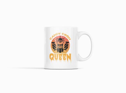 Candy Corn Queen - Howl -Halloween Themed Printed Coffee Mugs