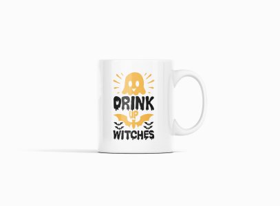 Drink up, Bat-Halloween Themed Printed Coffee Mugs