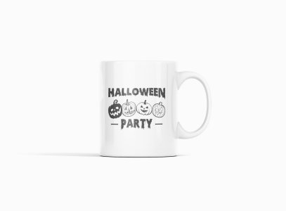 Halloween party, pumpkin-Halloween Themed Printed Coffee Mugs