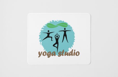 Yoga studio - yoga themed mousepads