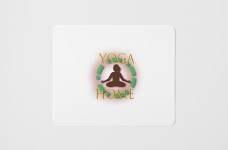 Yoga home - yoga themed mousepads