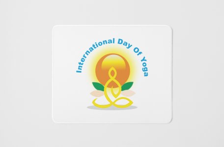 International - yoga themed mousepads