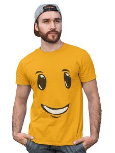 Without Nose Emoji T-shirt (Yellow) - Clothes for Emoji Lovers - Suitable for Fun Events - Foremost Gifting Material for Your Friends and Close Ones