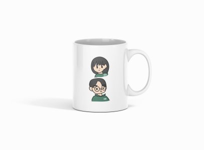 Player Number 199 And 001 - animation themed printed ceramic white coffee and tea mugs/ cups for animation lovers