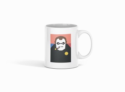 Villain - animation themed printed ceramic white coffee and tea mugs/ cups for animation lovers