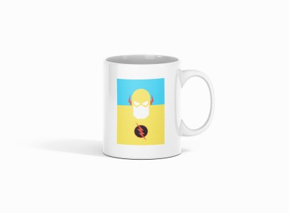 Flash - animation themed printed ceramic white coffee and tea mugs/ cups for animation lovers
