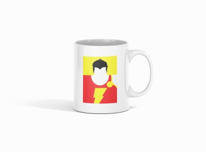 Flash without face structure - animation themed printed ceramic white coffee and tea mugs/ cups for animation lovers