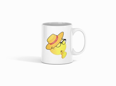 I Am a Queen Emoji- emoji printed ceramic white coffee and tea mugs/ cups for emoji lover people