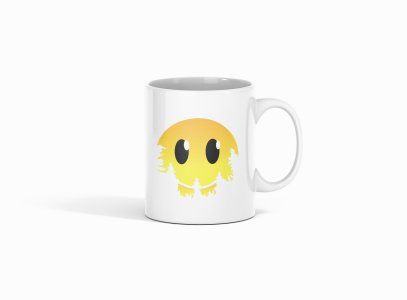 Dissappearing Emoji- Emoji Printed Coffee Mugs For Emoji Lovers