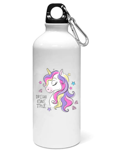 Baby Unicorn sleeping - Printed Sipper Bottles For Animation Lovers