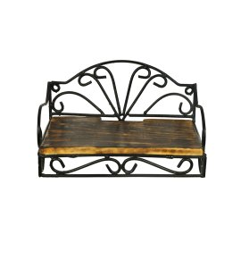 Iron- wrought wall hanging setup box stand /rack / set up organizer for home decor and office decor