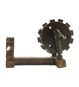 Quality handcrafted wooden Gandhiji's charkha /spinning wheel showpiece for home decor