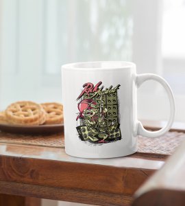 Rock Accident-Printed Coffee Mugs