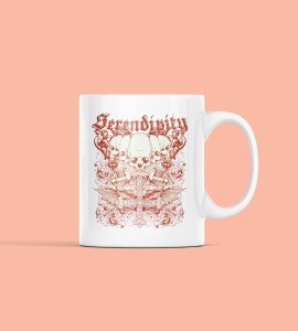 Serendipity - animation themed printed ceramic white coffee and tea mugs/ cups for animation lovers
