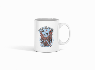 Trafficante - animation themed printed ceramic white coffee and tea mugs/ cups for animation lovers