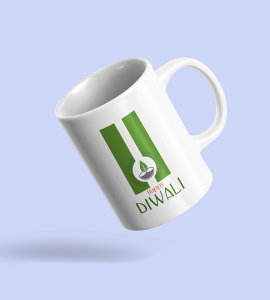 Go Green Diwali Coffee Mug - Celebrate with Nature, Preserve Traditions