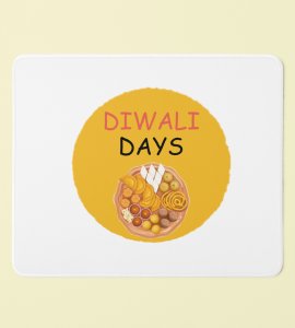 Diwali Days and Sweets Mouse Pad - Celebrating the Festival's Essence