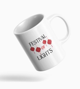 Festival of Lights Coffee Mug - Embracing Kandils and Diwali Radiance