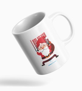 Old Santa, New Jokes: Brewing Up a Merry Chuckle! Coffe Mug for Friends Boy Girls Birthday
